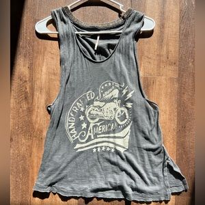 Free People Embellished Muscle Tank